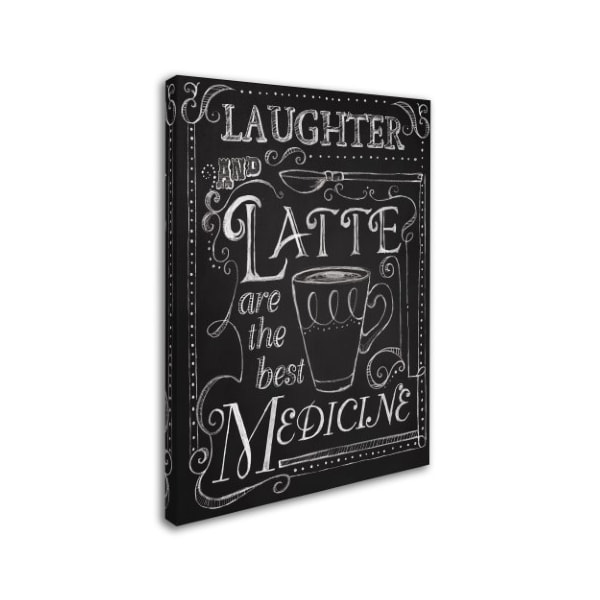 Fiona Stokes-Gilbert 'Laughter & Latte' Canvas Art,35x47